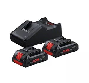 Image sur PROMO BOSCH PACK ACCU GAL18V-40 + 2X PROCORE 4.0AH