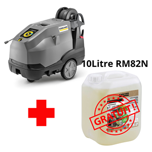 Image sur PROMO KARCHER NETTOYEUR HAUTE PRESSION  EAU CHAUDE HDS10/21-4MXA 400V + BIDON 10L RM82N