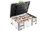 Image de FESTOOL SYSTAINER FRAISE DIAM 4,5;6,8,10MM +DOMINO HETRE DIA 4-10MM